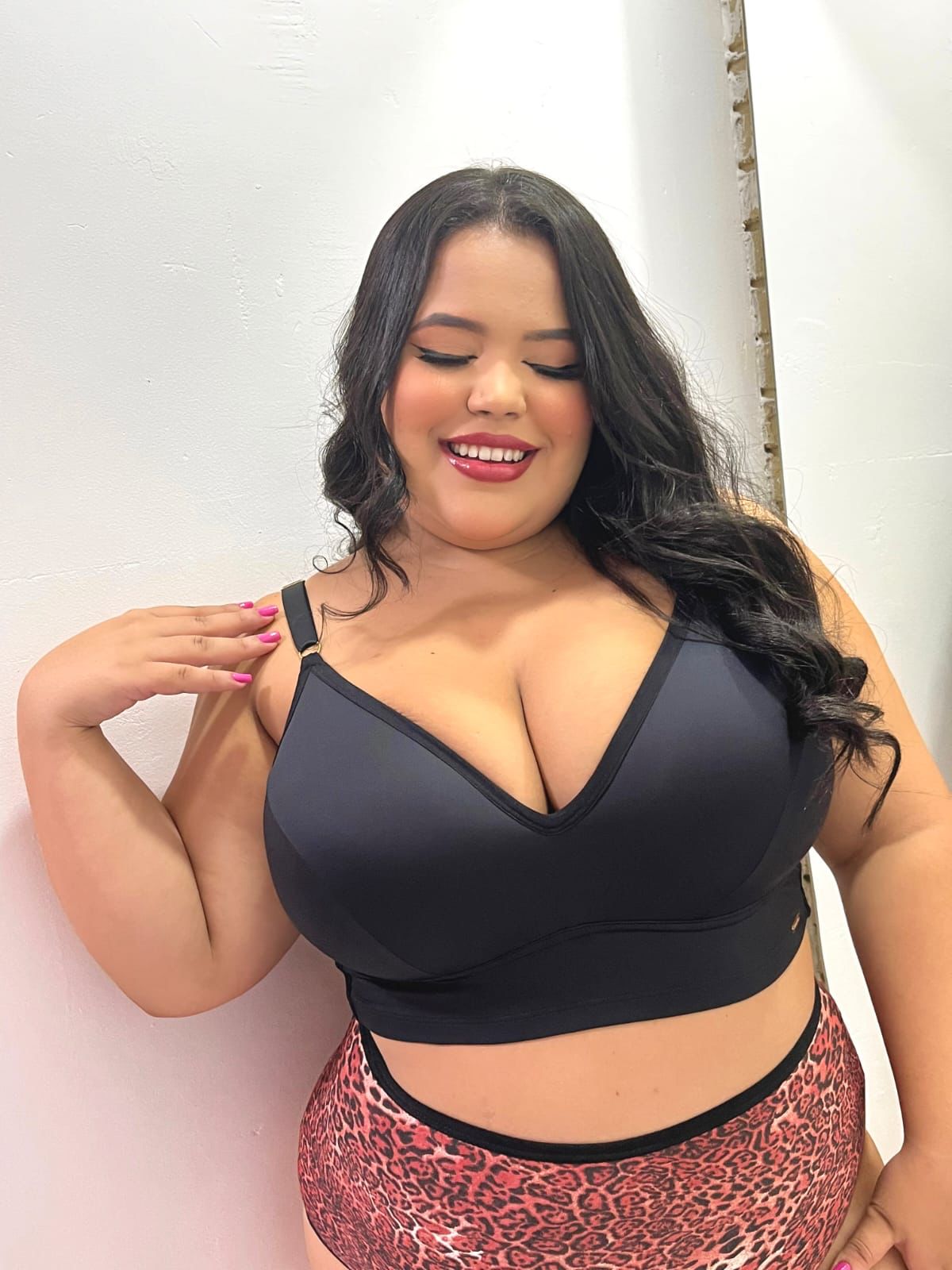 CASADINHA (PEÇAS EM PRODUÇÃO) - Kit 2 Sutiãs Top Luna Plus Size - POR R$ 214,90 - 02 PRETOS