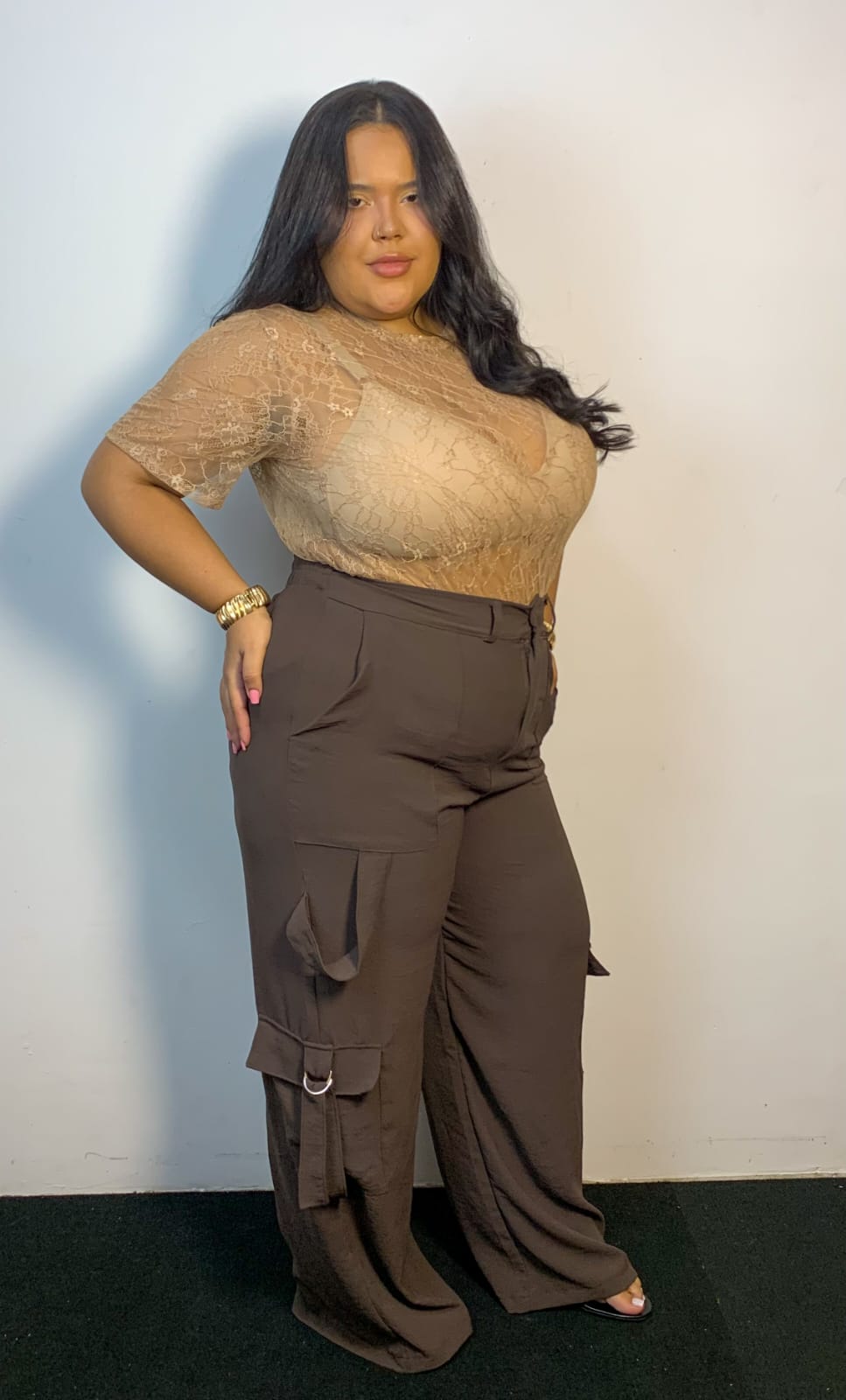 Calça Cargo Plus Size