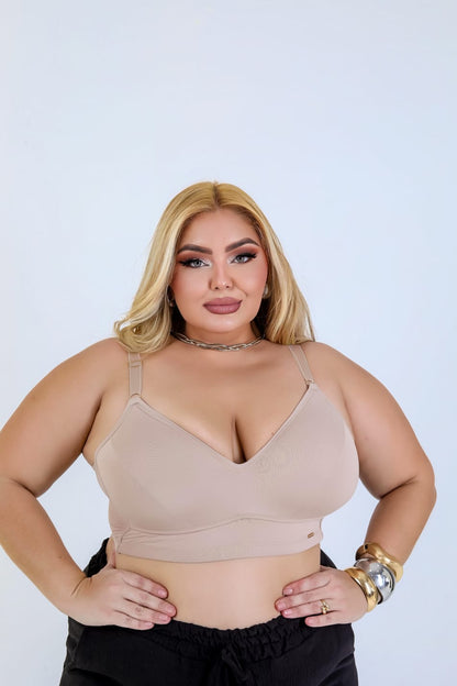 Sutiã Top Luna Plus Size