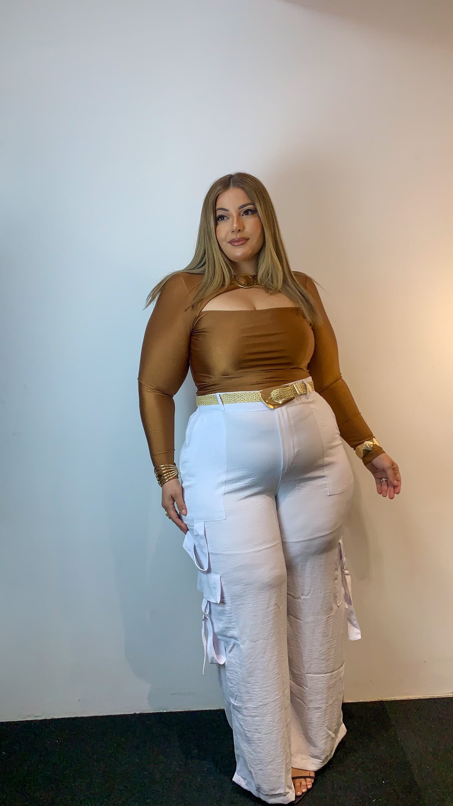 Calça Cargo Plus Size