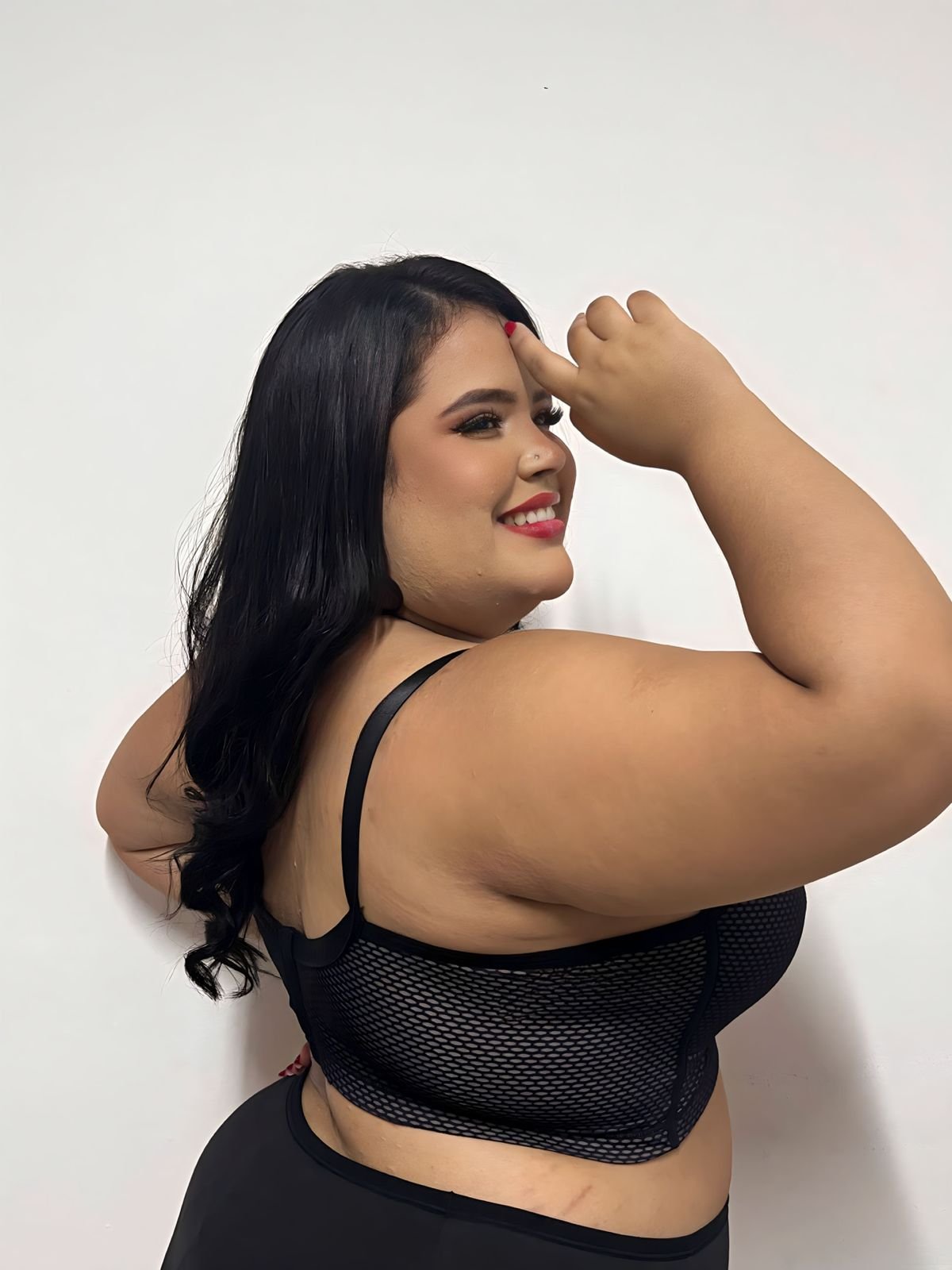 Sutiã Top Luna Colmeia Plus Size