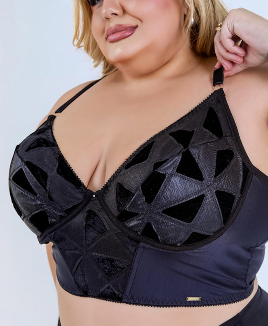 Croped sem bojo Plus size Anita