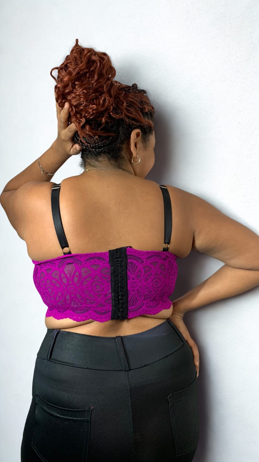 Croped Sissia Renda Plus Size