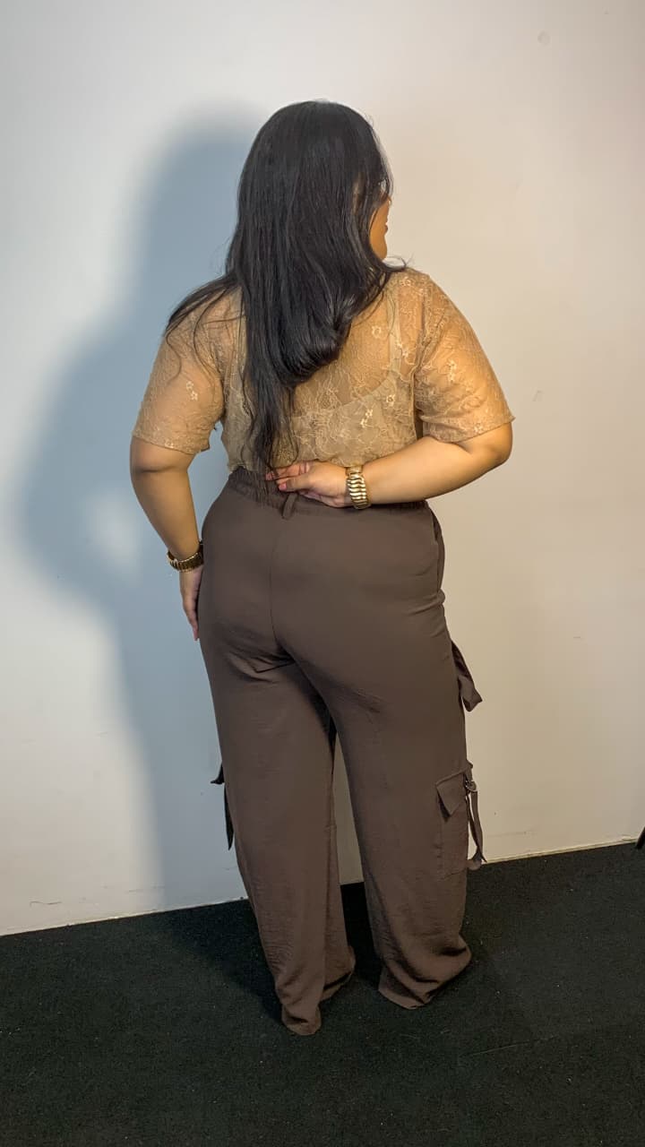 Calça Cargo Plus Size