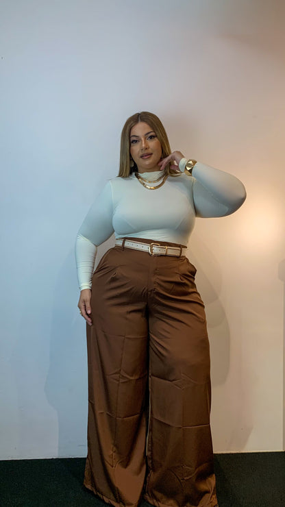 Body Manga Longa Gola Curvy