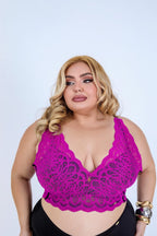 Croped Sissia Renda Plus Size