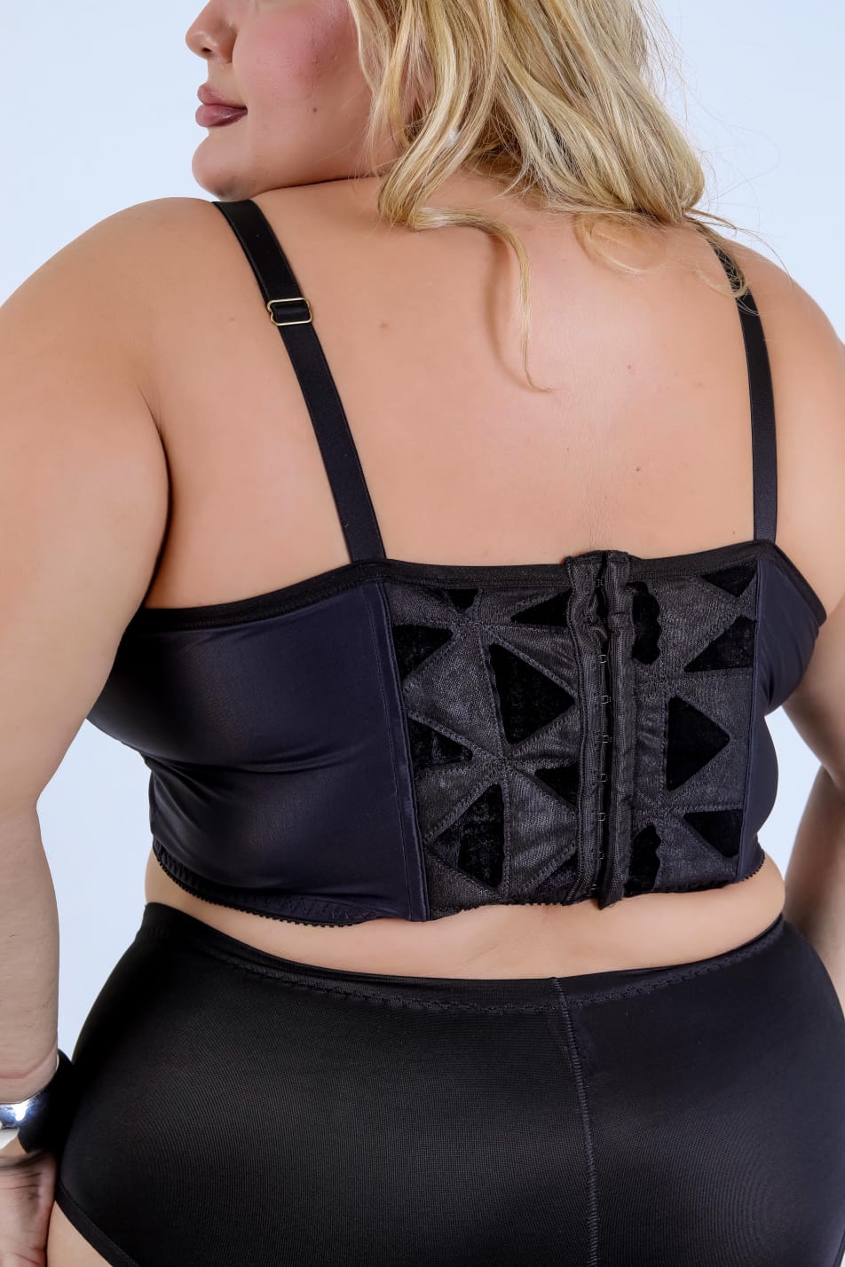 Croped sem bojo Plus size Anita