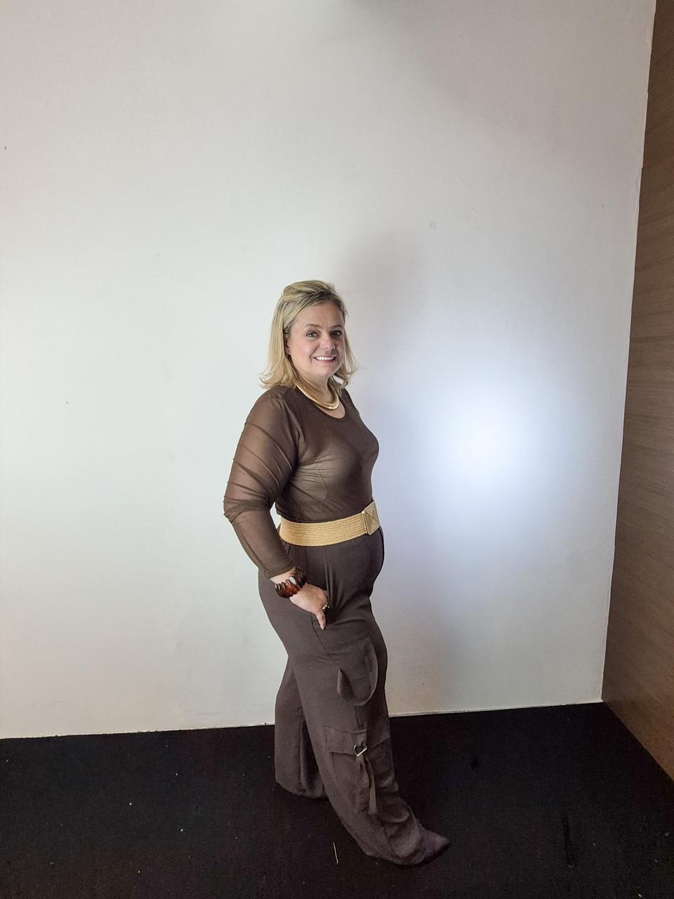 Calça Cargo Plus Size
