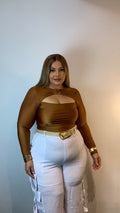 Body Manga longa Beach Gloss Curvy