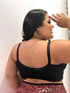 CASADINHA (PEÇAS EM PRODUÇÃO) - Kit 2 Sutiãs Top Luna Plus Size - POR R$ 249,90 - 02 PRETOS