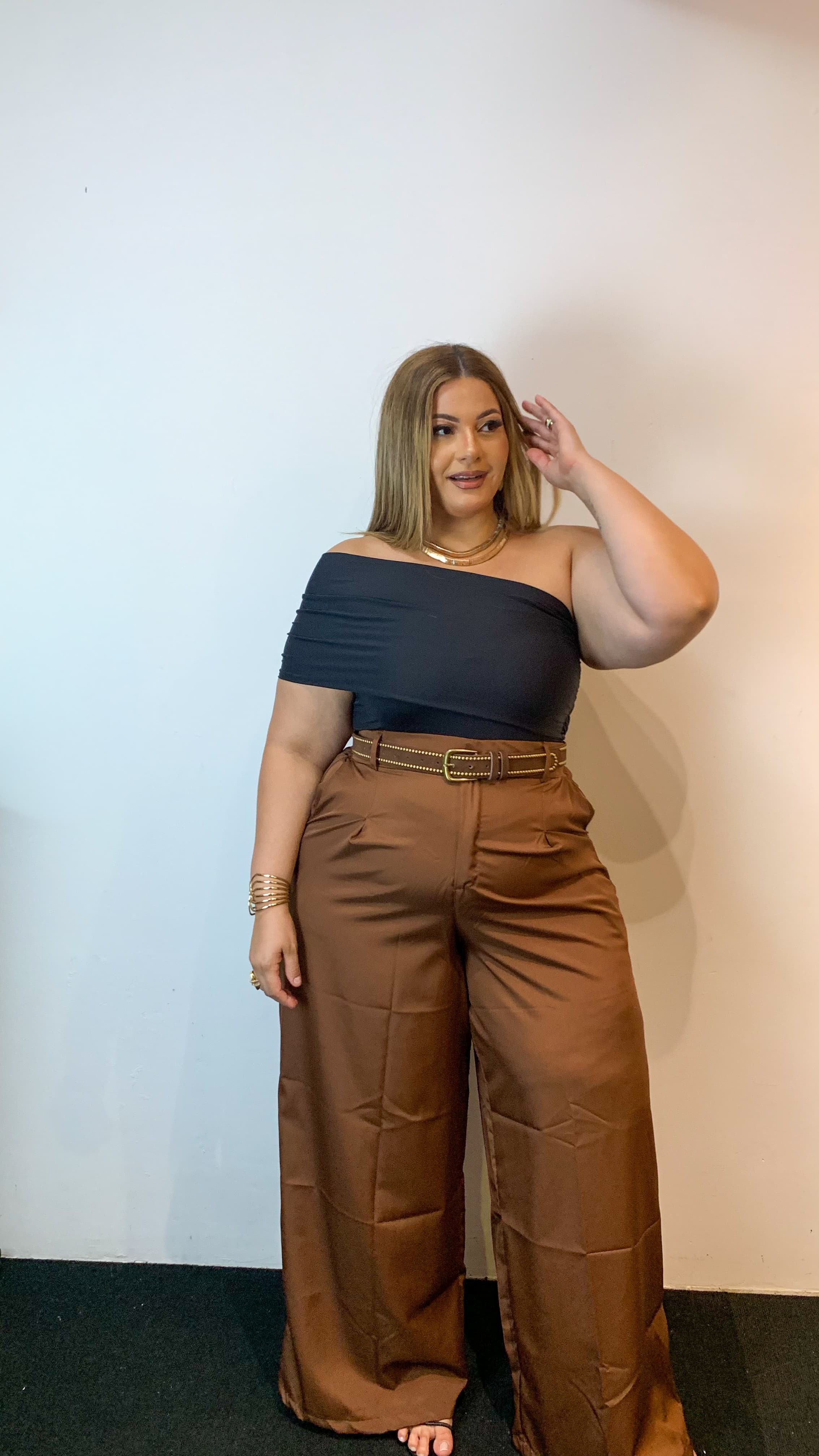 Body Ombro Único Curvy