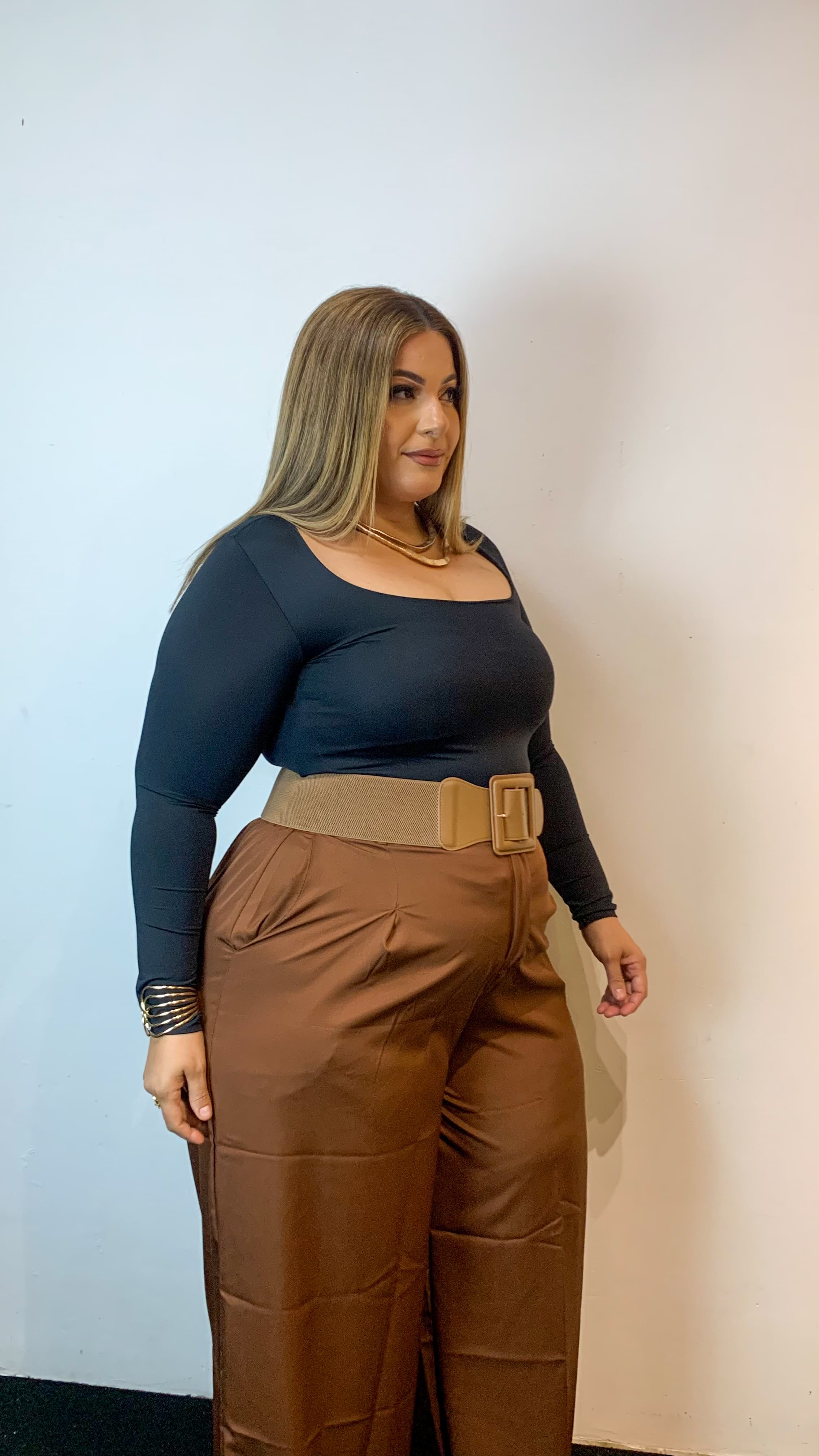 Body Clássico Manga longa Curvy