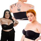 CASADINHA (PEÇAS EM PRODUCÃO) - Kit 2 peças Sutiã Tomara Que Caia Plus Size - COMPRE 2 POR R$ 339,90 (02 Preto)