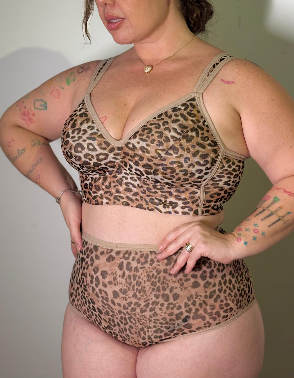 Calcinha TULE Andrea - Plus Size