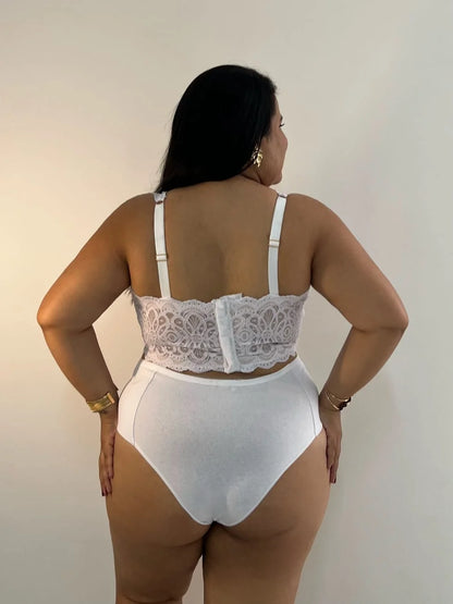Croped Sissia Renda Plus Size